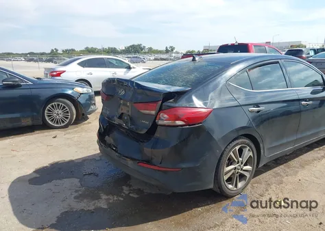 2017 Hyundai Elantra Limited z USA, uszkodzony, nr VIN 5NPD84LF5HH064373